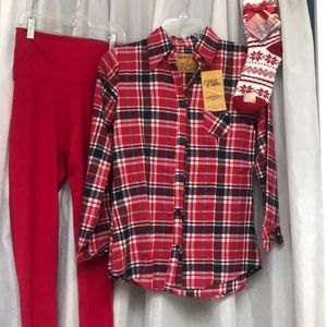 Comfort outfitter plaid top